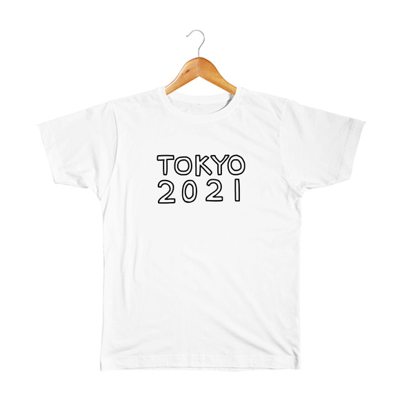 TOKYO2021 Tシャツ(5.6oz) 1枚目の画像