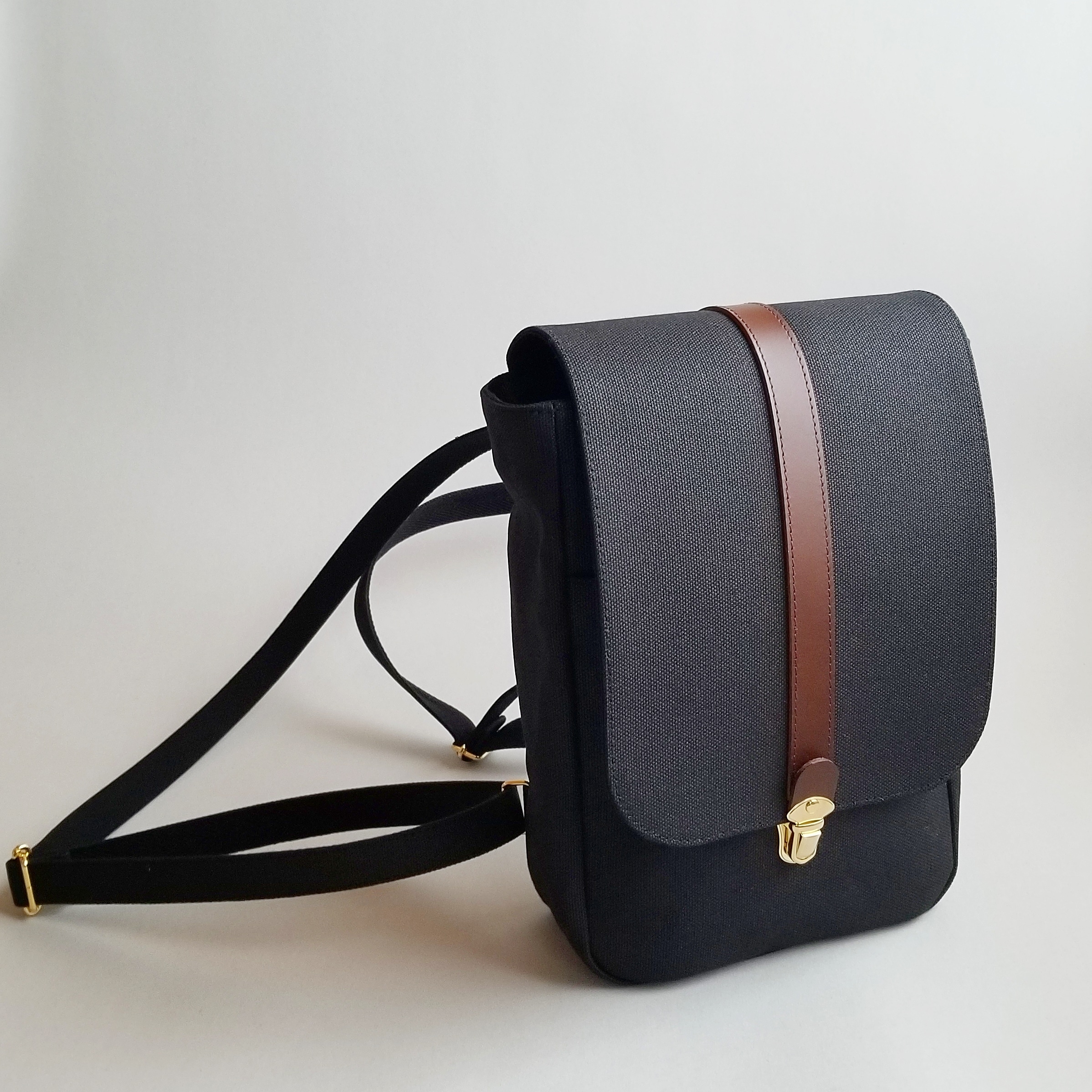 倉敷帆布のミニリュック〈chic〉