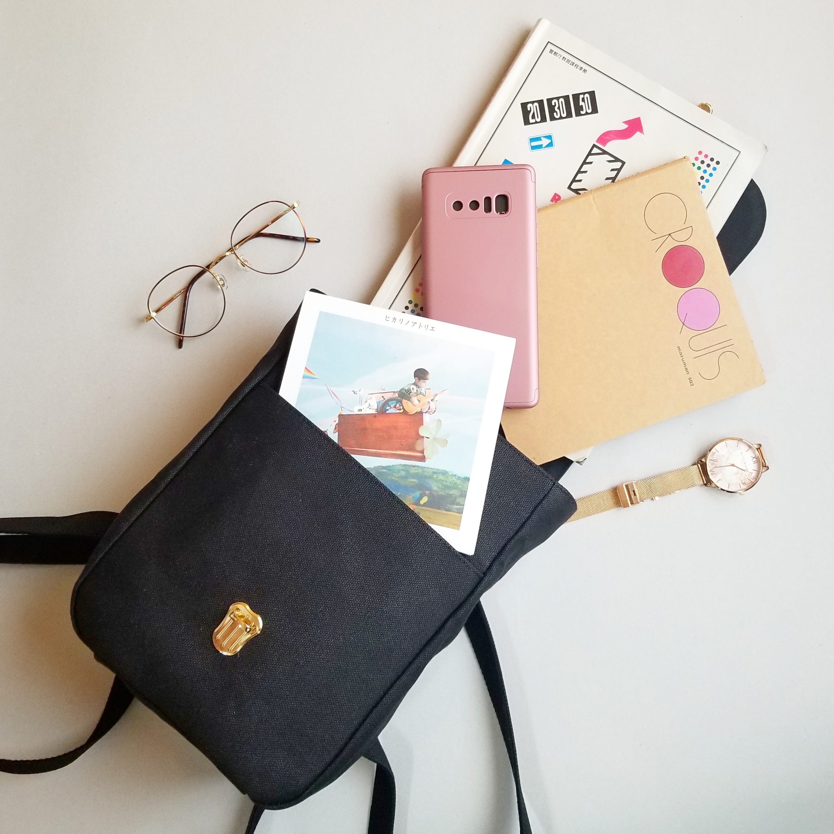 倉敷帆布のミニリュック〈chic〉