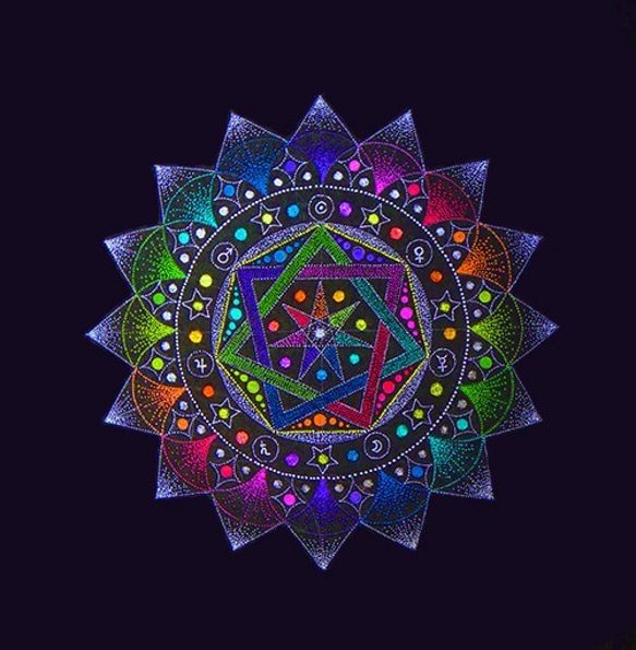 虹の七芒星（レインボーヘプタグラム） 1枚目の画像