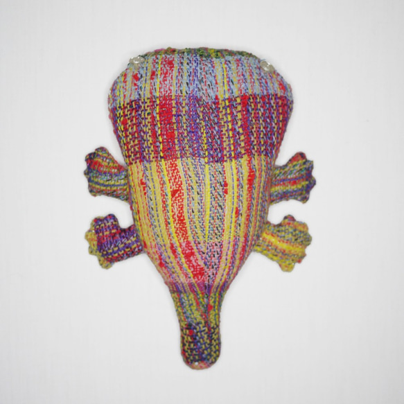 手織りのオオサンショウウオ 3枚目の画像