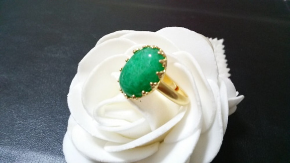 ** emerald.green.ring.G ** 2枚目の画像