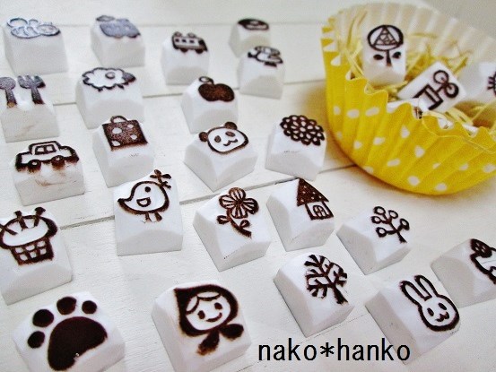 和栗 消しゴムはんこ 🄺🄾🄽🄾🄼🄸 消しゴムはんこ | #消しゴムはんこ #ちいかわ