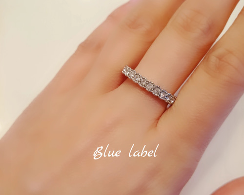 Swarovski フルエタニティリング シルバー 1_f0fe8b5b15984e5fc215908d259c