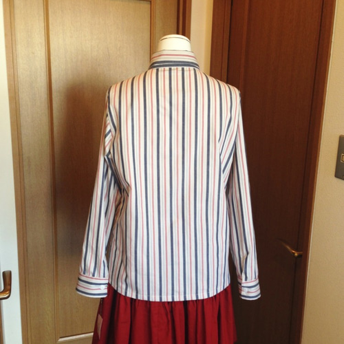 MEYBA バルサタイプ 赤青 ストライプ シャツ Lサイズ MEYBA 91-92 バルセロナ ホームタイプ シャツ Lサイズ - メルカリ