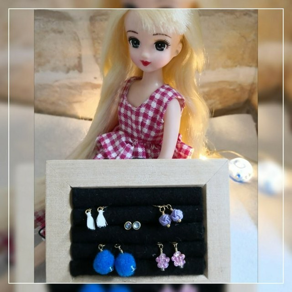 No.31 リカちゃん小物アクセサリー・ピアス・イヤリング