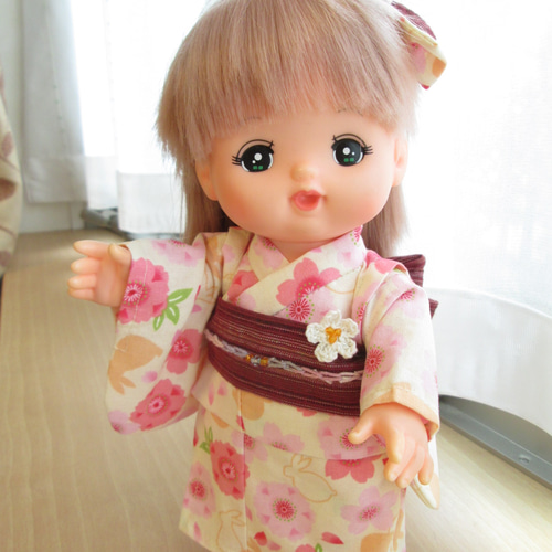 メルちゃんの浴衣セット*さくら その他人形 ひろひろ 通販 503364