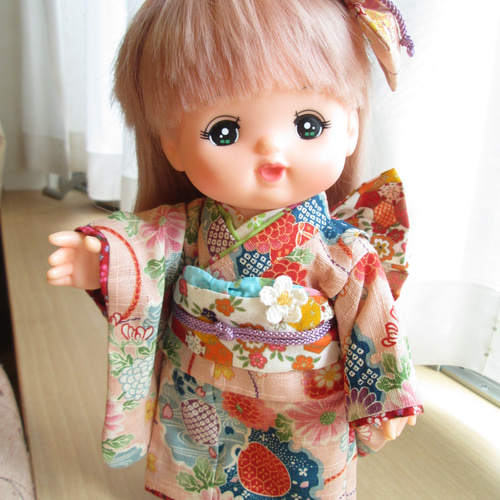 メルちゃんの着物と被布のセット*菊 その他人形 ひろひろ 通販 606651