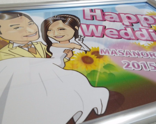 2名さま　A3サイズ【似顔絵オーダー】用紙のみ 1_75529303846e68ca9cbad1d61cbf