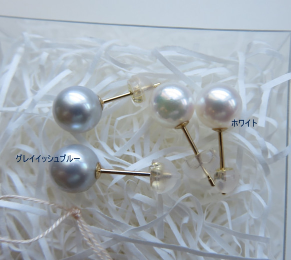 簡約單顆珍珠耳環，日常使用的高品質 Akoya 珍珠，六月生日石 第1張的照片