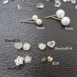 簡約單顆珍珠耳環，日常使用的高品質 Akoya 珍珠，六月生日石 第6張的照片