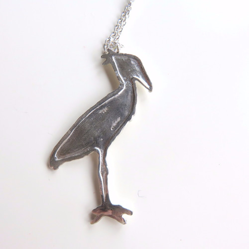 ハシビロコウ ネックレス(L) Shoebill necklace リアルで大人 ハシビロコウ ネックレス(L) Shoebill necklace リアルで大人