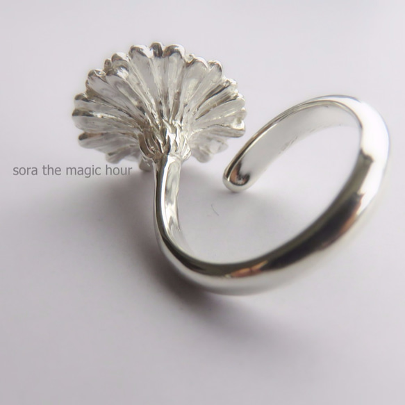 非洲菊禮品套裝 L 尺寸免費戒指和搖擺耳環 [定制] 第5張的照片