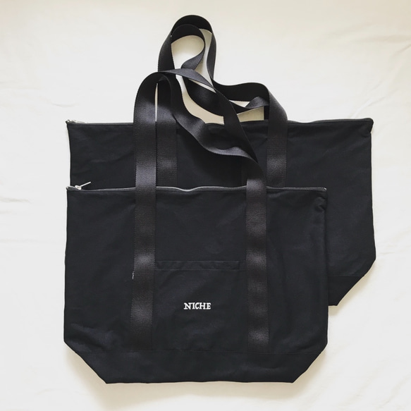 「数量限定ハンドメイド2019」NICHE BAG 60　ココア(ラスト１） 5枚目の画像