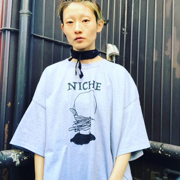 NICHE イラストT 3XL  スポーツグレー 2枚目の画像