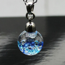 Bijou glass Ball Pendant 藍色 限定特別價格 第2張的照片