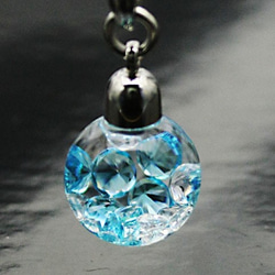 Bijou glass Ball Pendant アイスブルーカラー 限定特別価格 1枚目の画像