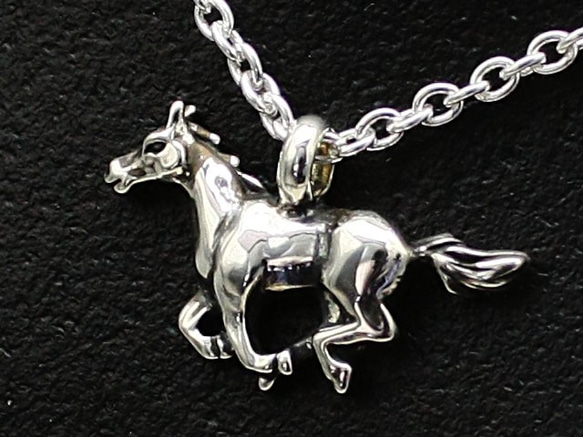 PX-G Silver Horse Pendant　馬項鍊 第2張的照片