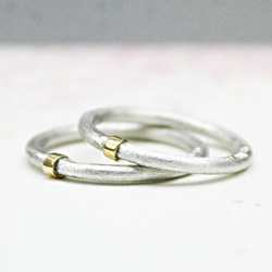 K18Gold ＆Silver Ring 第7張的照片