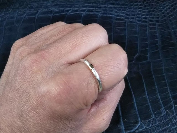 K18Gold ＆Silver Ring 第8張的照片