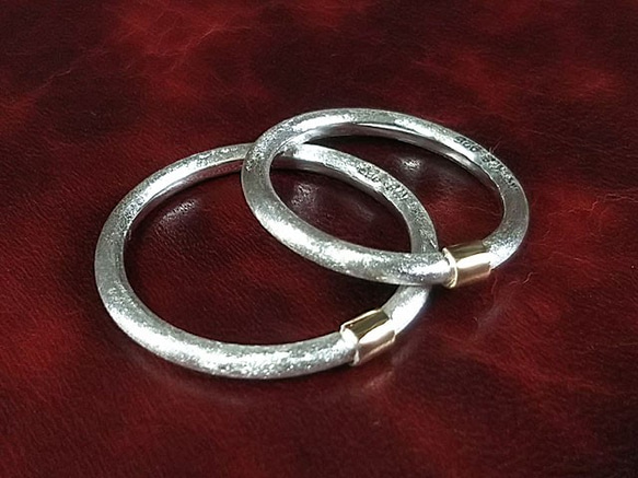 K18Gold ＆Silver Ring 第9張的照片