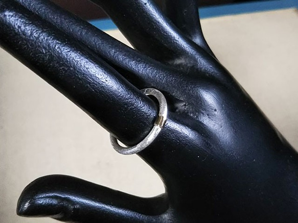 K18Gold ＆Silver Ring 第10張的照片