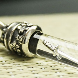 ハンドメイド鬼刀　Silver Samurai Sword Pendant:侍刀ペンダント 4枚目の画像