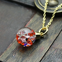 Bijou Glass Ball Pendant 萬聖節色彩 第1張的照片