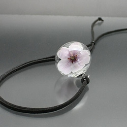 Flower glass Ball Pendant ～桜～ 2枚目の画像