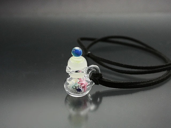 Bijou glass Ball Pendant Ｌ　～紀念項鍊～ 第3張的照片