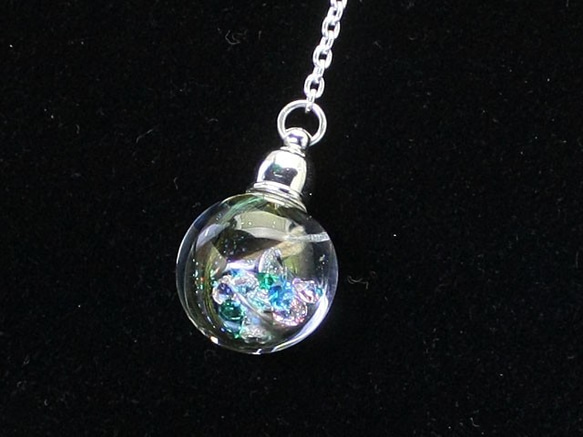 Bijou glass Ball Pendant Ｌ　～紀念項鍊～ 第3張的照片