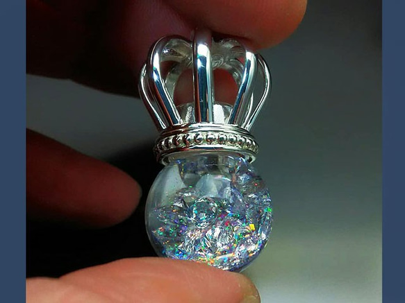 Silver Crown L Ball Pendant　 5枚目の画像