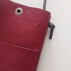 annco leather mobile case [red] 4枚目の画像