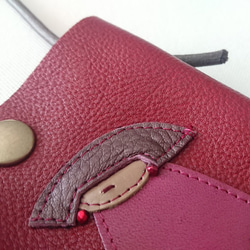 annco leather mobile case [red] 2枚目の画像