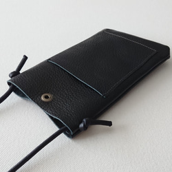 annco leather mobile case [black] 3枚目の画像