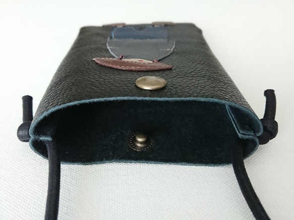 annco leather mobile case [black] 4枚目の画像