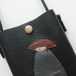 annco leather mobile case [black] 5枚目の画像