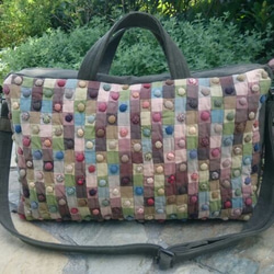 corocoro patchwork bag 2way 1枚目の画像