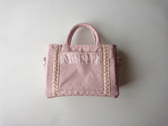 PINK FRANCE RIBBON STANDARD BAG 2枚目の画像