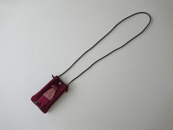 annco mobile case [wine red] 3枚目の画像