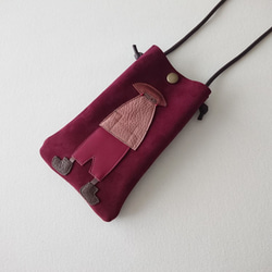 annco mobile case [wine red] 5枚目の画像