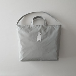 annco eco bag 2way (light gray) 1枚目の画像