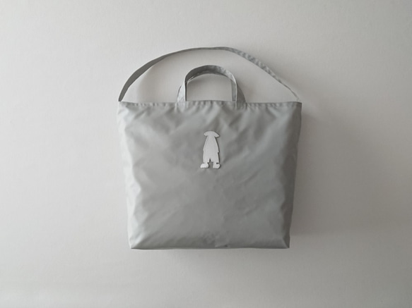 annco eco bag 2way (light gray) 1枚目の画像