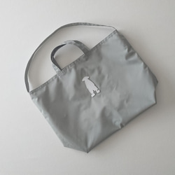 annco eco bag 2way (light gray) 2枚目の画像