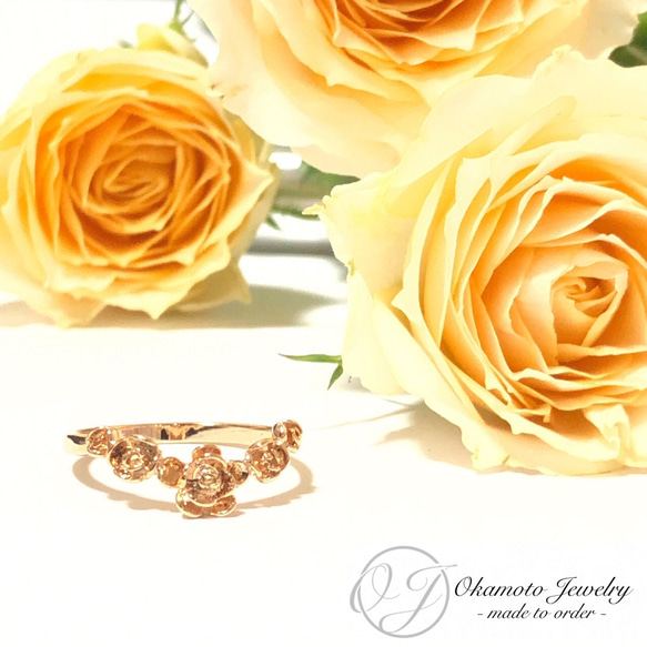 Rose Ring  (ピンキーリングも可) 2枚目の画像