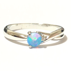 Opal Ring (ピンキーリング可能) 6枚目の画像
