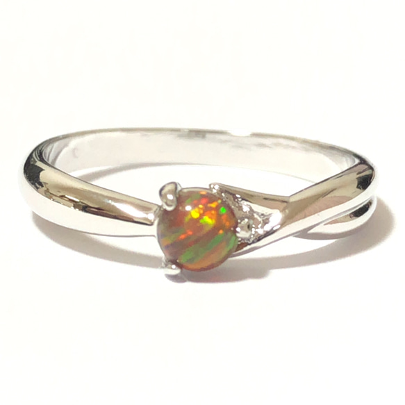 Opal Ring (ピンキーリング可能) 7枚目の画像