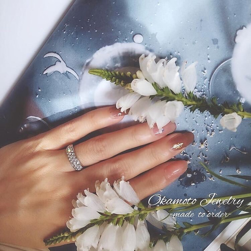 さいとうぞう　パヴェリング ダイヤモンド パヴェリング（指輪） ｜ RD02707 – 大阪心斎橋 宝寿堂