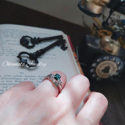 Antique Swarovski Ring 4枚目の画像