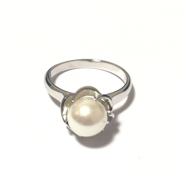 大珍珠戒指 第4張的照片
